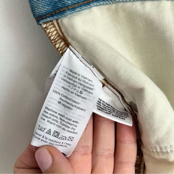 Madewell Rigid Denim A-Line Mini Skirt in Lovell Wash - Picture 9 of 11